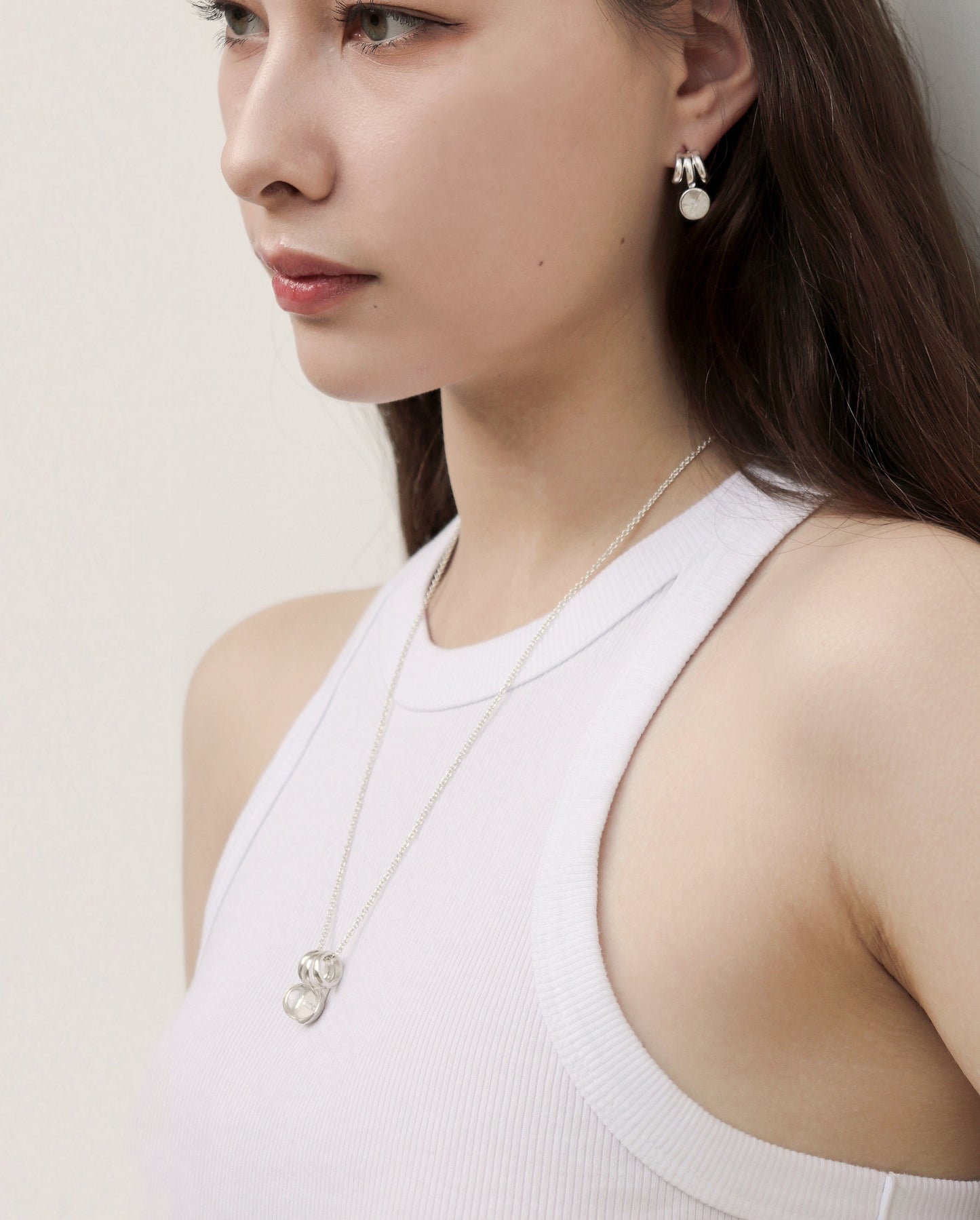 GLACIER PENDANT in Silver