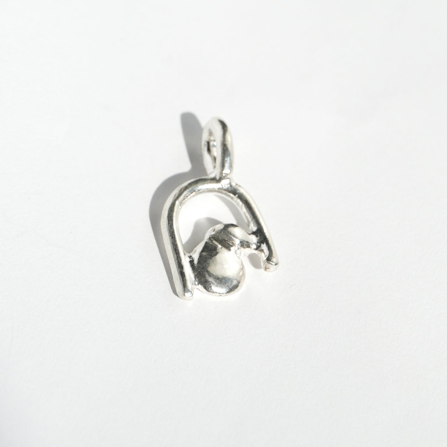 POTTERY PENDANT in Silver