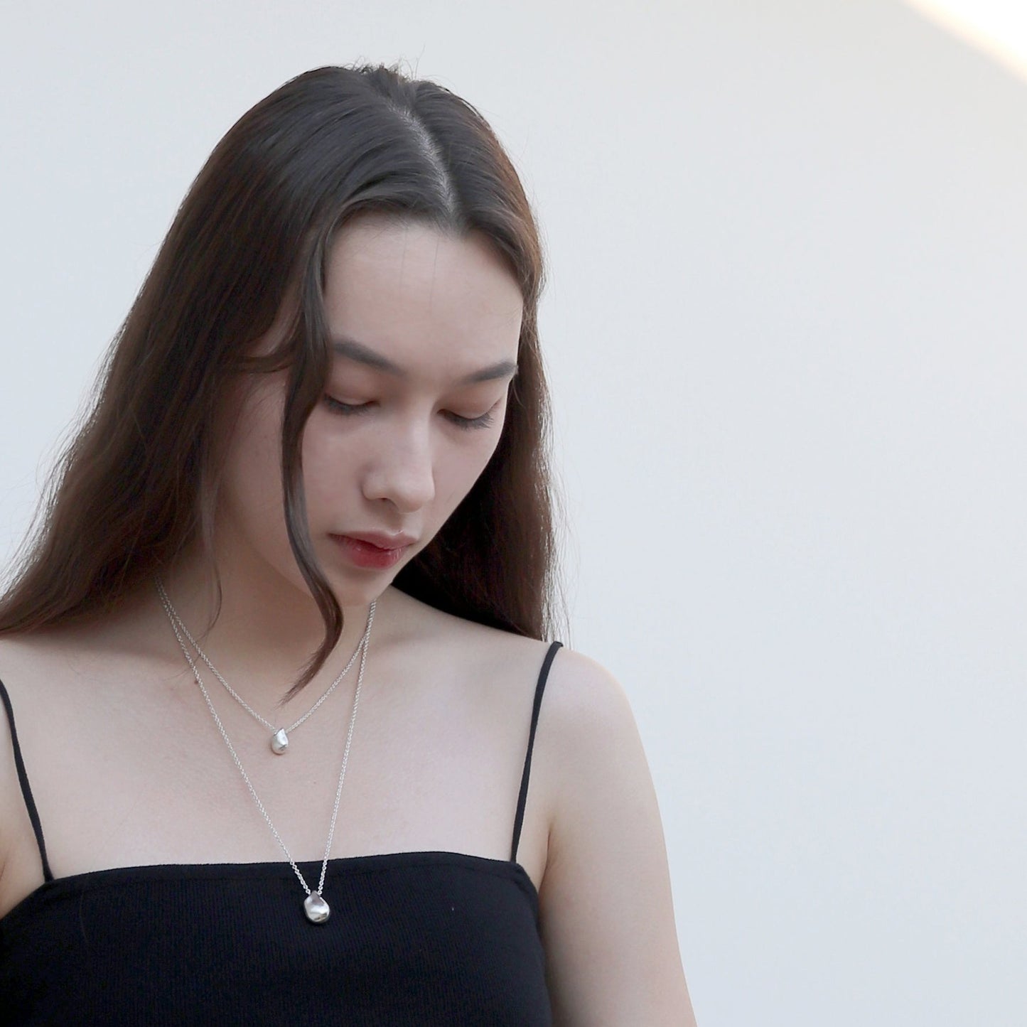 DROPPLET 1.0 MINI NECKLACE in Silver
