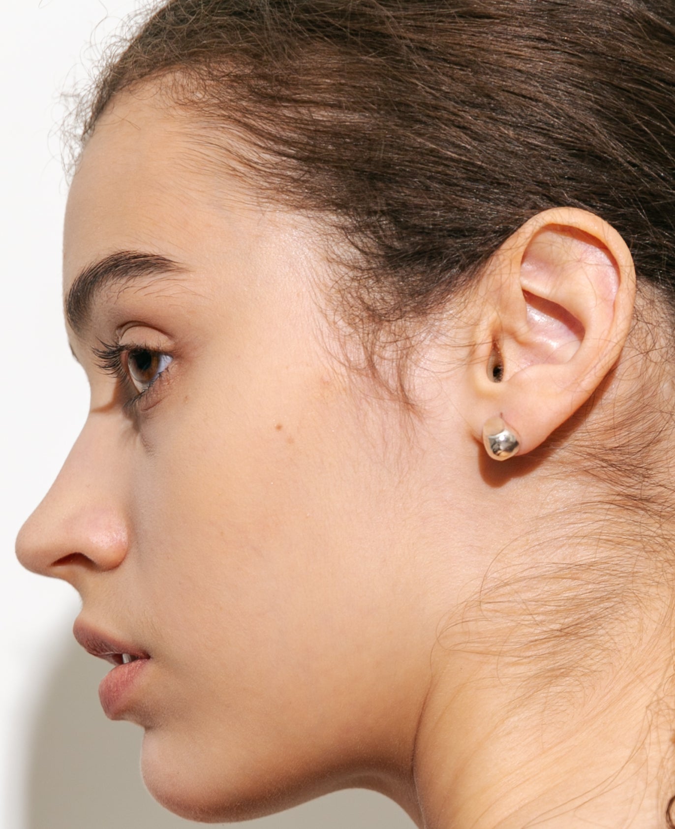 DROPLETS 2.0 STUD EARRINGS in Silver