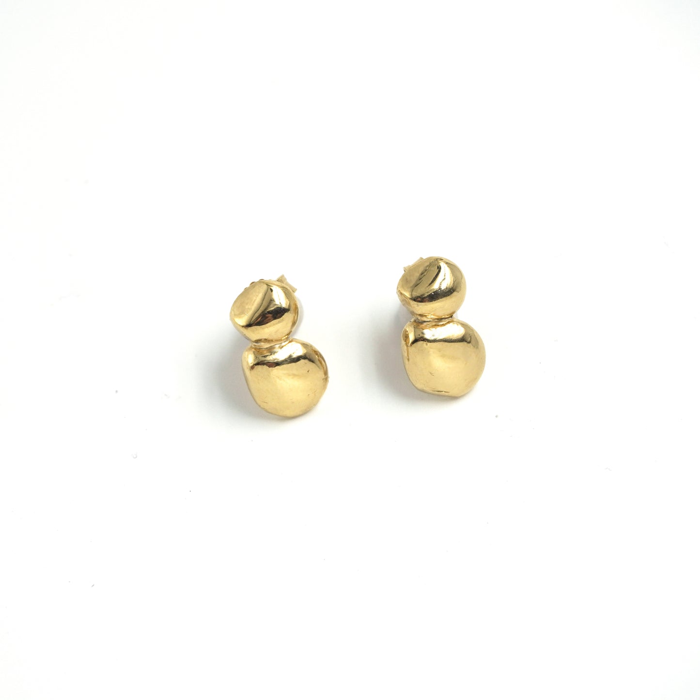 POTTERY EARRINGS in Gold