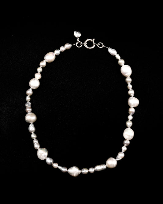 CLASSIC 3.0 MIXED BAROQUE PEARL NECKLACE