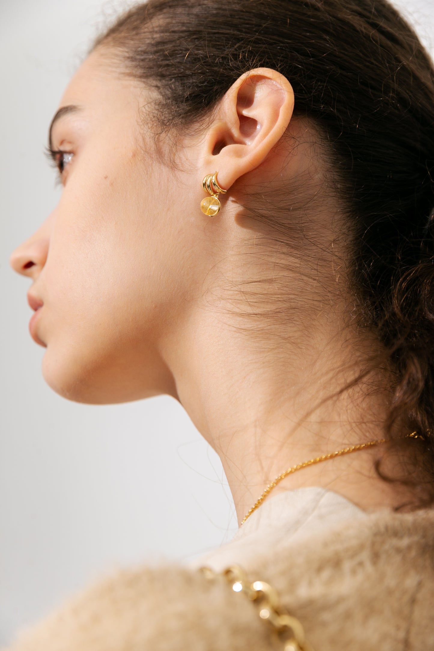 GLACIER EARRINGS in Gold